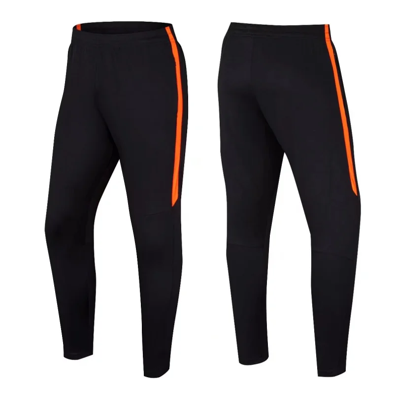 Men Kids Sports Running Pants Athletic Football Soccer Training Elasticity Legging Jogging Gym Trousers