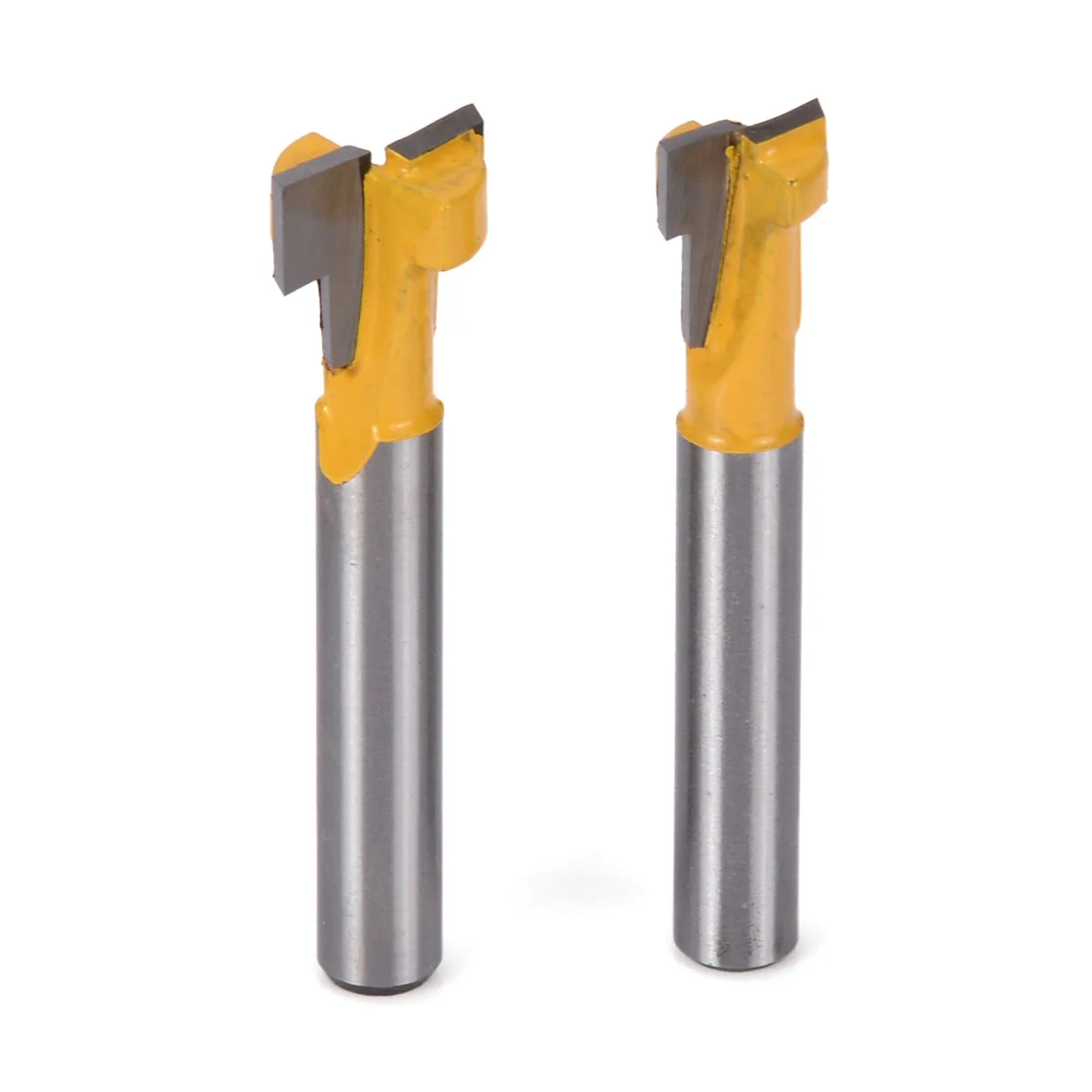 2 шт. 1/4 ''хвостовик t-слот Маршрутизатор биты 3/8'' &amp 1/2 ''стальная ручка
