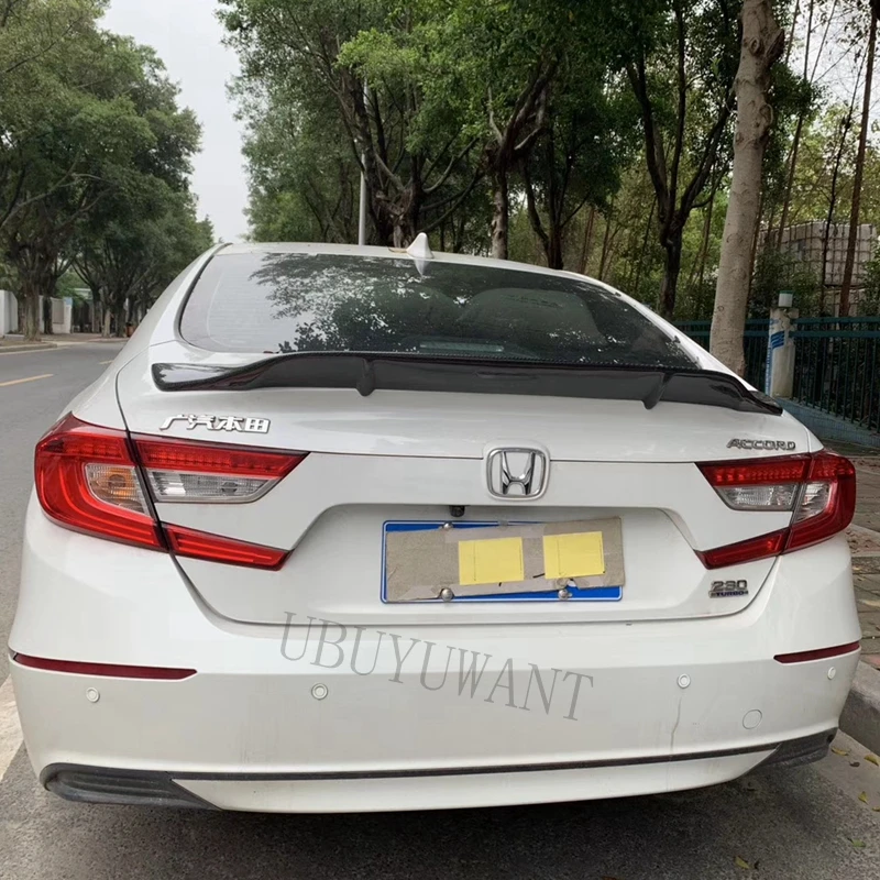Подходит для Honda Accord десять поколения+ ABS/углеродное волокно внешний задний спойлер задний багажник загрузки крыло украшение автомобиля стиль