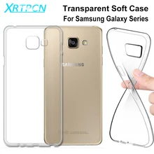 Прозрачный чехол для телефона для Samsung Galaxy J5 J3 J7 A3 A5 A7 J2 J4 Core A6 A8 плюс тонкий, мягкий, силиконовый чехол