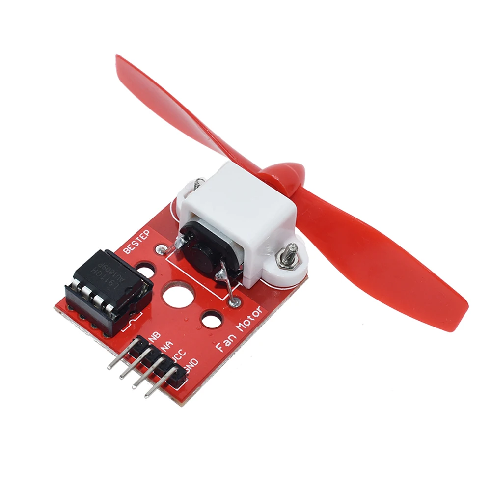 

5V L9110 Fan Motor Module Fan Propeller Firefighting Robot L9110S For Arduino DIY