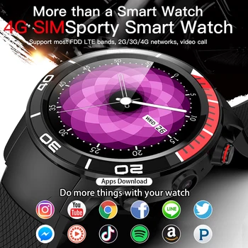 

APP download smart watch 5M Pixel camera 4G call Wi-Fi bluetooth GPS navigation IP68 800 mAh professional sports smart watch