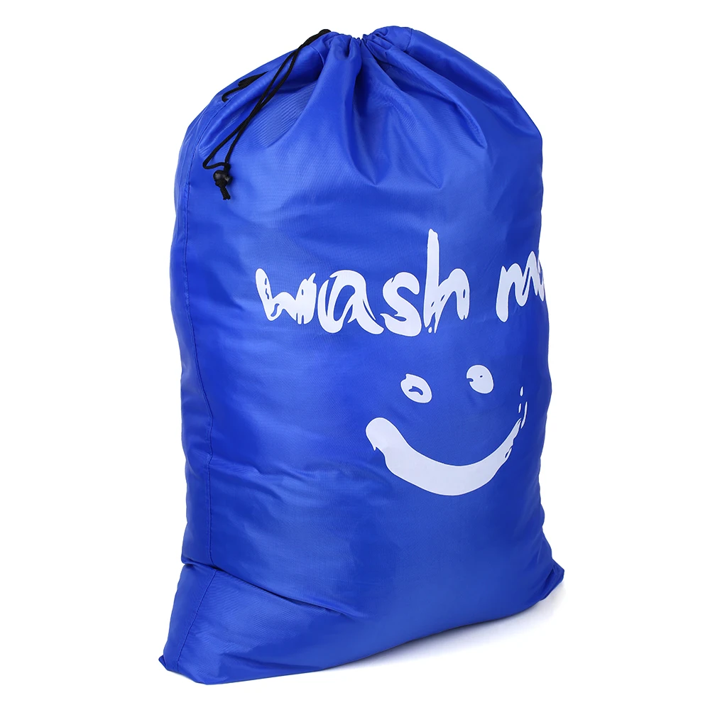 26* 38 Inches Portable Laundry Bag Large Capacity Foldable Storage Bag with Drawstring Cord Lock Travel Dirty Clothes Bags