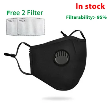 

6 Colors Washable Reusable Masks маска защитная PM2.5 Face Mask With Replaceable Gasket Dust Protective Mask