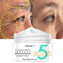 

5 Seconds Instant Wrinkle Remover Face Cream Eye Firming Anti Aging Lifting Moisturizing Facial Cream Remove Fineline Skin Care