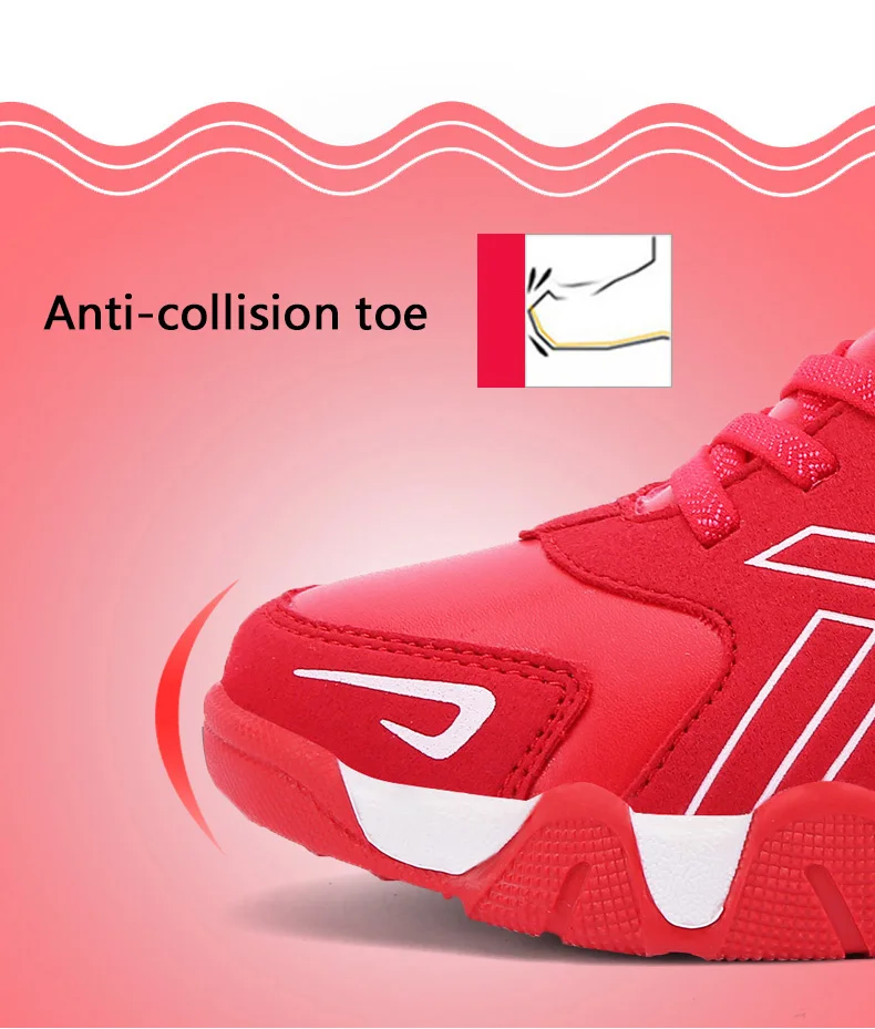 leather girl in boots Sport Kids Sneakers Boys Casual Shoes For Children Sneakers Girls Shoes Leather Anti-slippery Fashion tenis infantil menino Mesh children's sandals