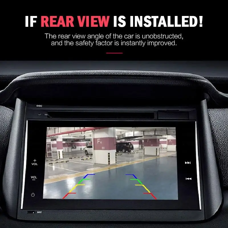HD Car Rear View Camera Upgrade Reversing Vehicle Camera For Car Reverse Camera 170 Degree Wide Viewing Angle Parking Cameras