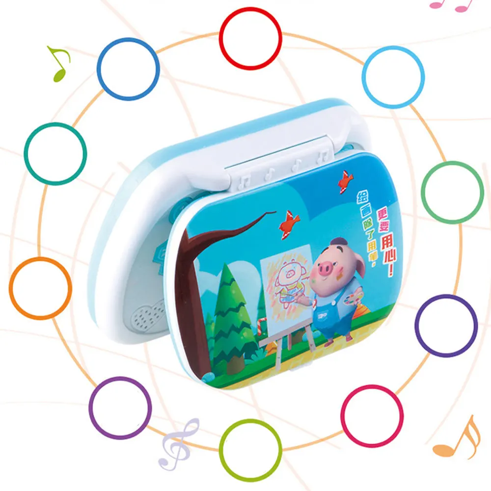 children Educational Machine Toys For Baby Kids Pre School Laptop Computer Game Educational Learning Study Toy With High Quality
