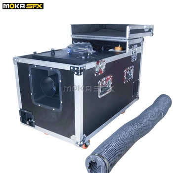 

3000w Plus Waterbase Fog Machine Mist Low Fog Machine 2 Big Tanks Stage Effect Low Lying DJ Water Haze Smoke Machine and Outlet
