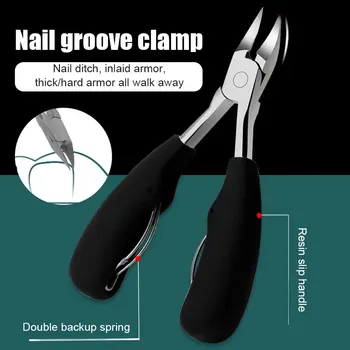 

Nail Clippers Set Stainless Steel Toe Nails Scissors Manicure Pedicure Foot Care Nail Art Tools Home Salon Equipment LDO