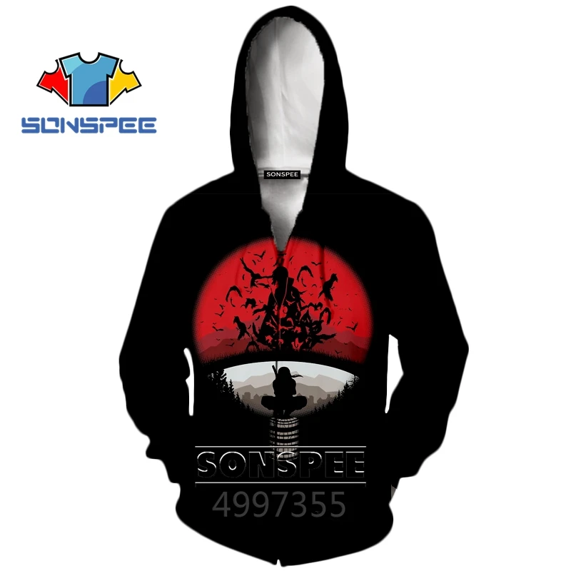 6 SONSPEE с 3D принтом Наруто, Akatsuki для косплея, Harajuku, худи для мальчиков и девочек-подростков, повседневные толстовки, уличная одежда, толстовка с капюшоном, Z28 - Цвет: 6
