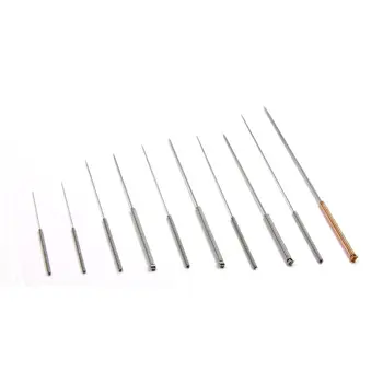 

10pcs 3D Printer Stainless Steel Nozzle cleaner Bendable Drill Bit for Cleaning for V6 j-head Hotend Extrusion Nozzle 72XD