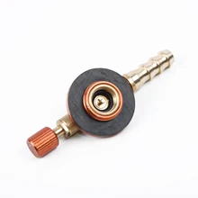 

6 Kinds Of Outdoor Stove Head Adapter Fuel Gas Tank Joint Connector Card Type/flat Type Safety Inflation Valve Camping Equipment