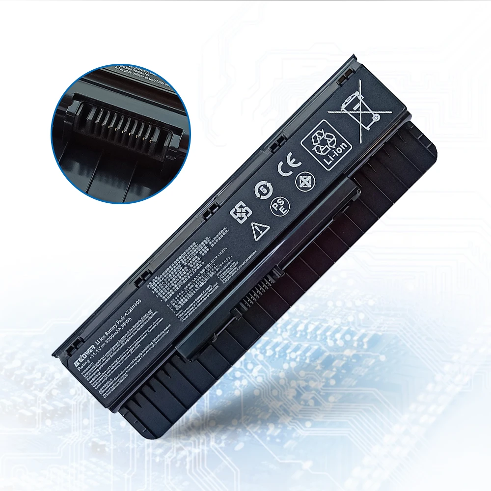 SKOWER 5200 мА/ч, A32N1405 Батарея для ASUS G551 G551J G551JK G551JM ROG G771 G771J G771JK