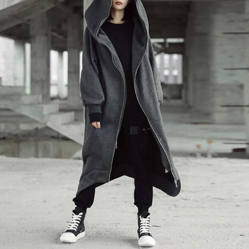 Most effective  2019 ZANZEA Women Long Sleeve Hooded Coats Winter Fleece Jackets Plus Size Sweatshirt Coat Loose Ou