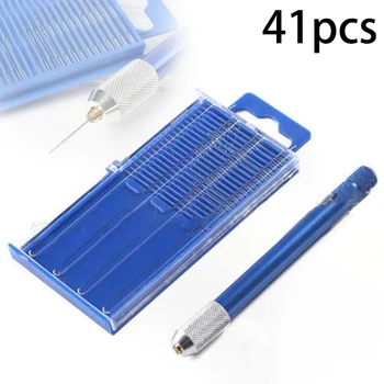 

Parts Hand drill Supply 41pcs Kit Micro Drilling Bits Set Index Repair