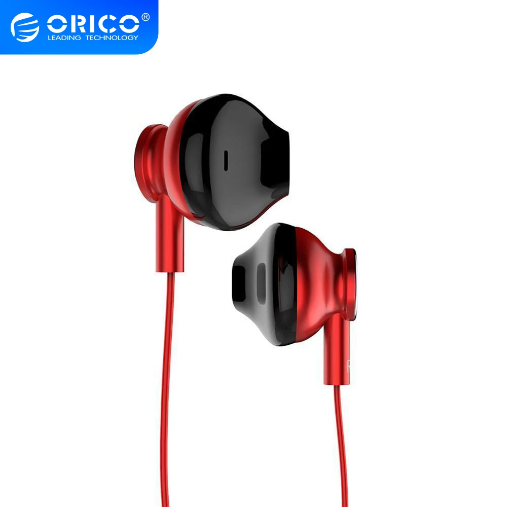 ORICO проводные наушники в ухо красочные HiFi геймер бас Музыка Игровые с микрофоном