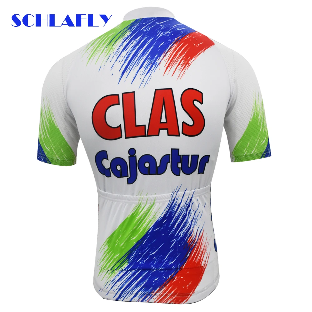 Cycling Jersey Cycling Shirt CLAS Cajastur Cycling Jersey Short Sleeves CLASSIC maillot ciclismo schlafly Cycling Cap Cycle Hat