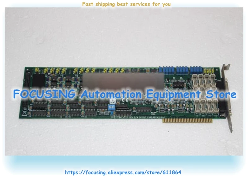 PCL-727 12CH D/A REV: A2 I/O канал цифровой выходной карты Промышленная материнская плата