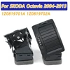 COOYIDOM Black Air Vent Outlet Free Tool For Skoda Octavi MK2 2004 2013 1Z0819701A 1Z0819702A 1ZD 1Z0 819 701 A 702 A 1