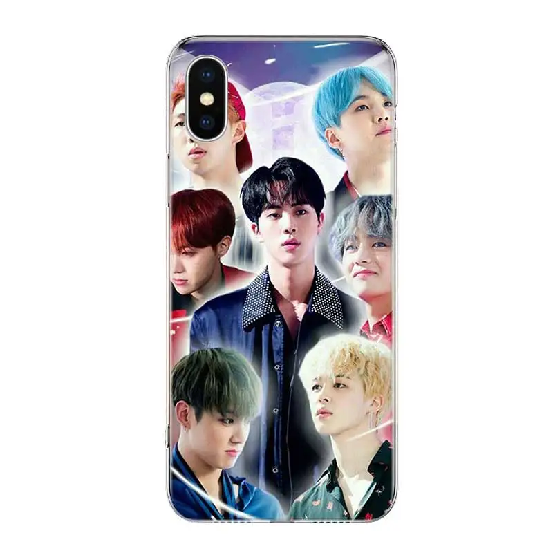 Корейский популярный KPop team Comic чехол для телефона чехол с сердцем для Apple iPhone 11 Pro Max 7 8 6 6S Plus+ X XS MAX XR SE 5S 5 Чехол