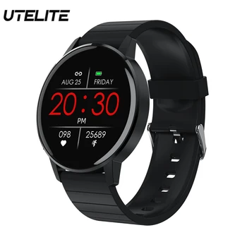 

UTELITE T4 pro Smart Watch Full Touch Round Screen IP67 Waterproof Watch HD Screen Sleep Monitor Band for Xiaomi Huawei iPhone