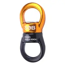 

40%HOT Swing Swivel Rotor Connector Hanging Accessory for Climbing Rappelling Rescue