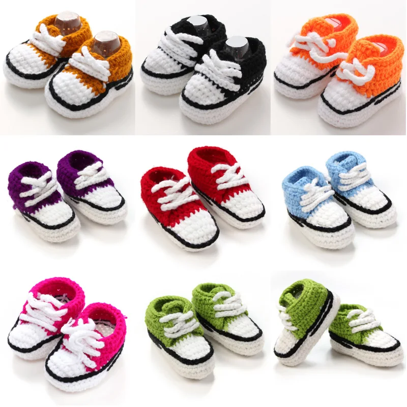 Handmade baby soft-soled foot sock for boys and girls