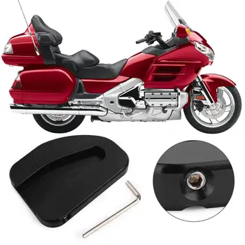 

Artudatech For Honda GOLD WING GL1800 Motorcycle Kickstand Enlarger Side Stand Extension Pad GoldWing GL 1800 Accessories