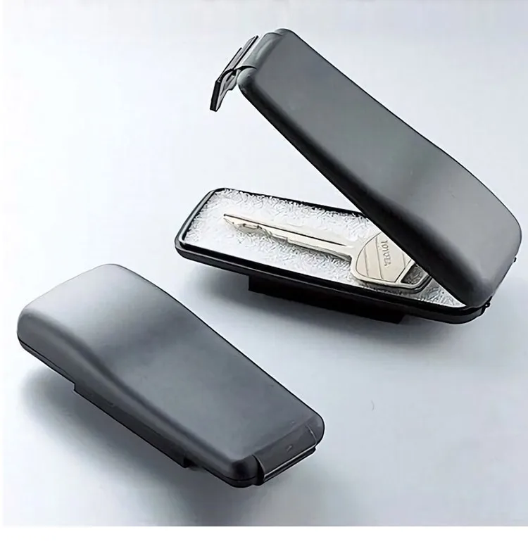 Magnet Type Key Box Car Chassis Spare Key Box Outdoor Hidden Powerful Magnet Adsorption Portable Safe Box Car Accessories (1)