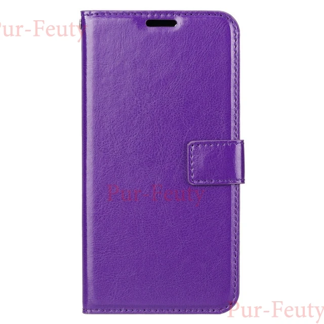 Purple case Чехол для samsung Galaxy A30 A305FD A305F/DS Флип кожаный роскошный, с отделением для карт кошелек держатель Магнитный чехол для samsung A30 Galaxy ya30 - Цвет: Purple case