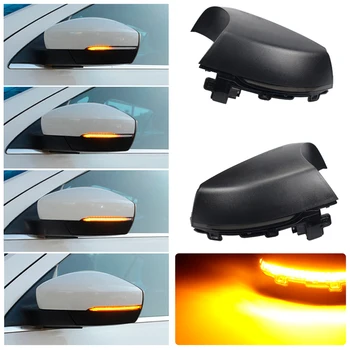 

Scroll LED Dynamic Turn Signal Light Side Mirror Flashing Light Repeater Blinker For Volkswagen VW Polo MK5 6R 6C 2009 -2017