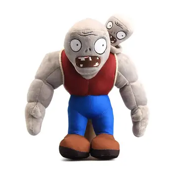 

13" 32 CM Plants VS Zombies Cartoon Came Gargantuar Muscle Zombie PVZ Soft Plush Doll Soft Stuffed Toy