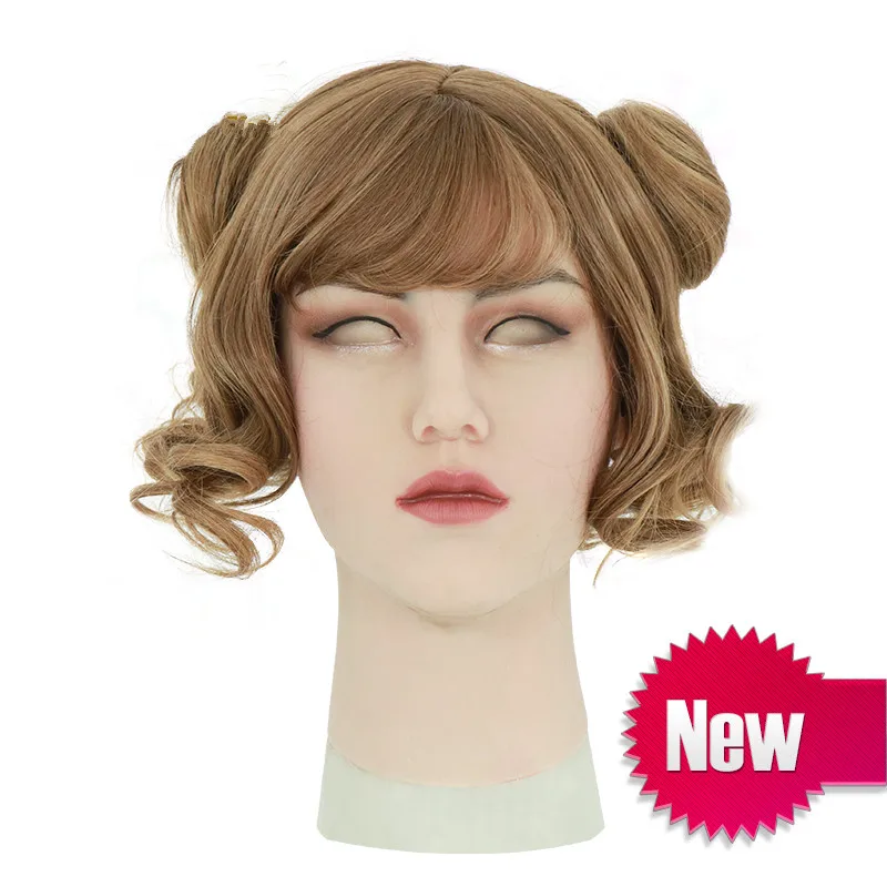 

Cosplay Silicone Mask Sexy Artificial Latex Realistic Skin for Crossdresser Transgender Male Shemale Drag Queen Fast Shipping