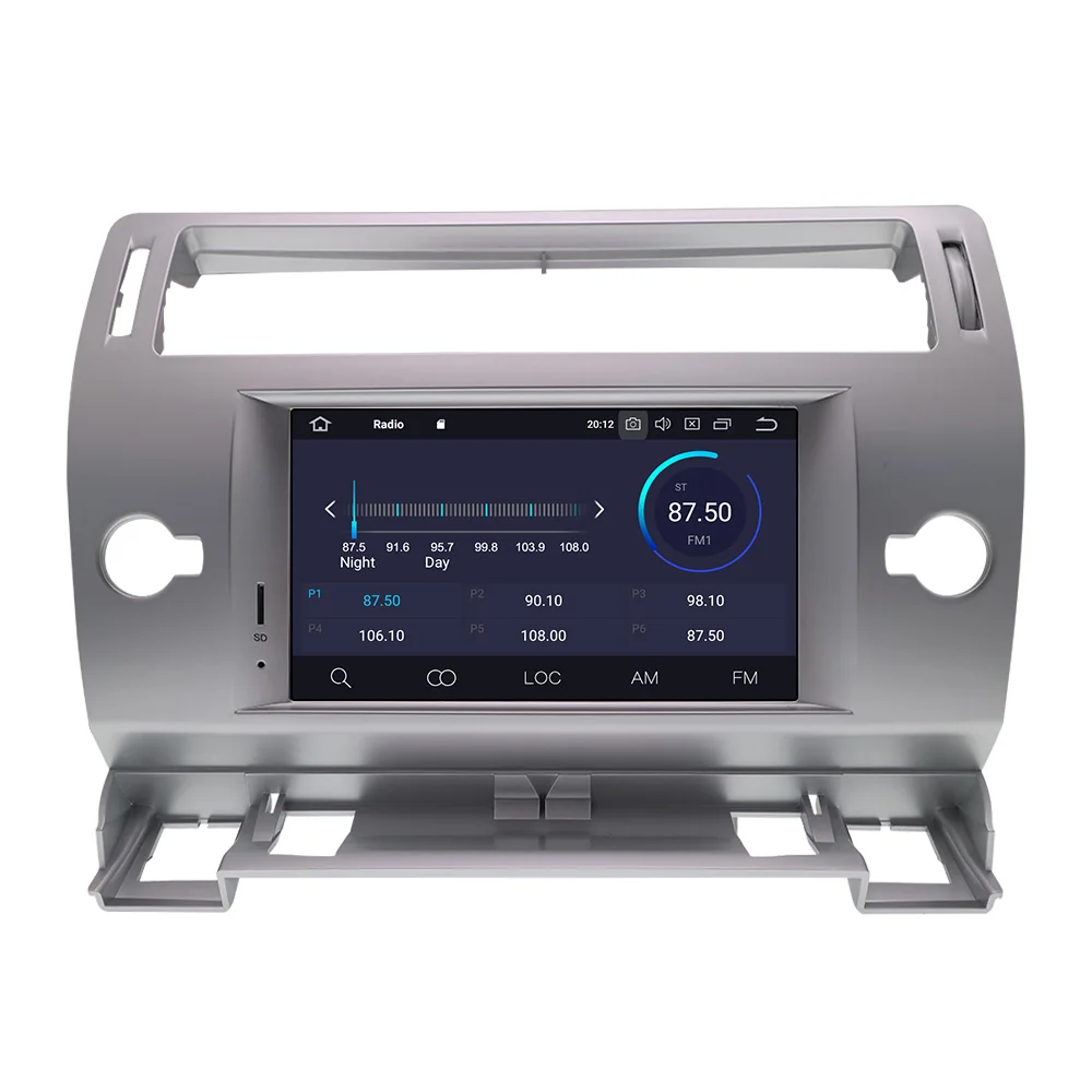 Android 9 8 Core 4+ 46 GB с DSP для Citroen C4 C-Triomphe C-Quatre 2005-2009 Автомобильный gps навигация Радио Мультимедийный Плеер DVD