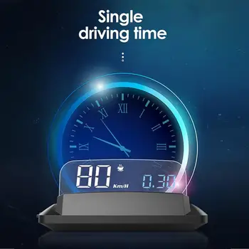 

Onever Head Up Display Automotive Head Up Display Vehicle Alarm Function Car GPS Digital Speedometer HUD New