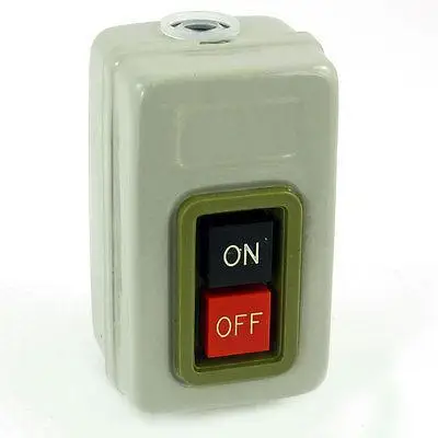 

Beige 3 Phase 500V 3.7KW On/Off Power Push Button Switch Station
