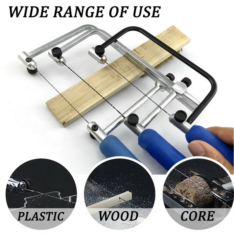 

Mini Hacksaw Coping Saw with Tensioning Handle