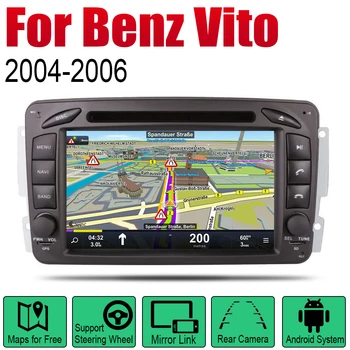 

Auto GPS Navigation For Mercedes Benz Vito 2004~2006 NTG Car Android Multimedia Player Radio Stereo AMP BT USB SD AUX WIFI