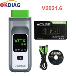 VXDIAG VCX SE – outil de Diagnostic de voiture, Scanner de Code OBD2 avec disque dur 500 go, Wifi, pour BMW V2021.6 