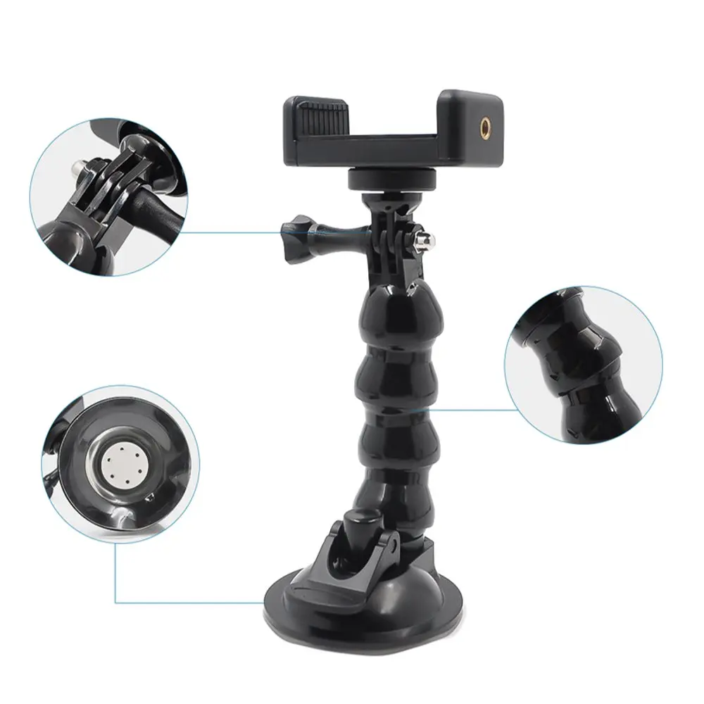 STARTRC Регулируемая автомобильная подставка держатель адаптер для Gopro Hero 8 камера 4-6 дюймов смартфон аксессуары для спортивной экшн-камеры