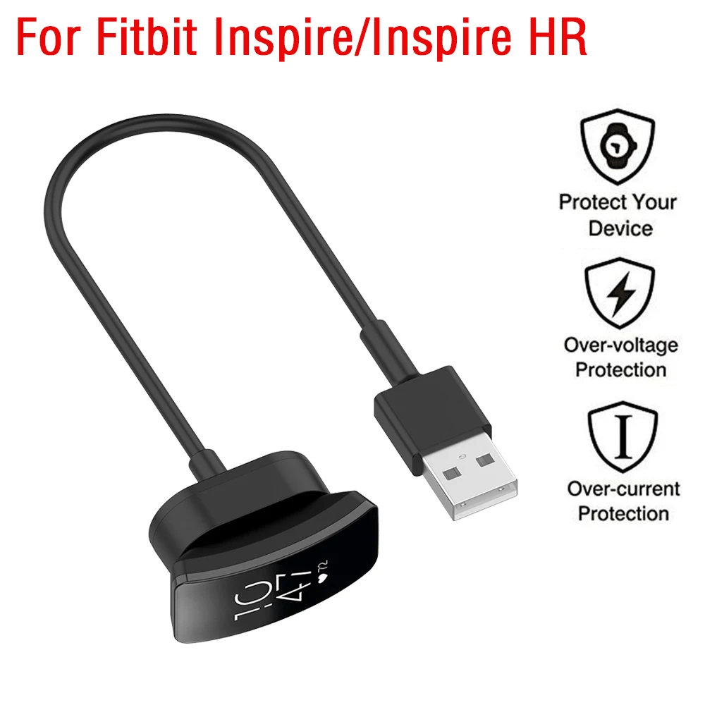 2020 новые USB кабели для быстрой зарядки Fitbit Inspire/Inspire HR Смарт-часы зарядная