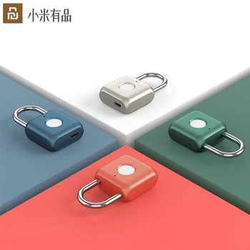 

Xiaomi Uodi Smart Fingerprint Padlock Kitty USB Waterproof Electronic Fingerprint Lock Home Anti-theft Luggage Case Safety
