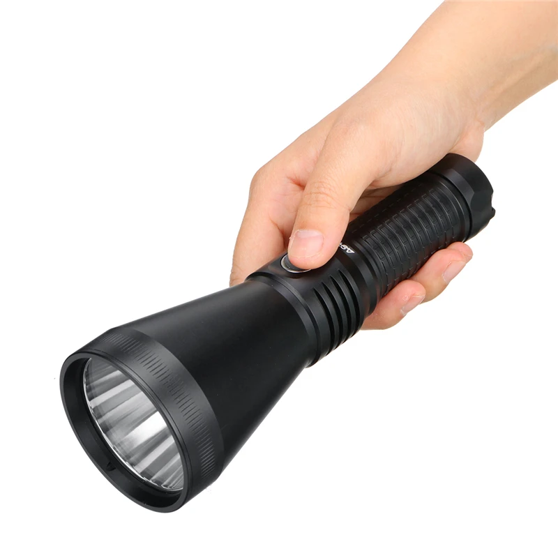 US $76.27 Astrolux EA02 LED 1365lm 1369m Flashlight TypeC USB Rechargeable Powerful LED Torch for Camping Torch Lamp Searching Lantern