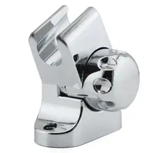 1 pcs Adjustable Shower Head Holder Universal Rotation Silver Bath Head Stand Wall Mounted Bracket Bathroom Tools Accessories