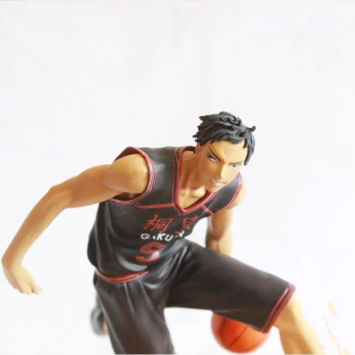 Япония аниме 18 см Куроко Баскетбол куроко нет корзины мощность вперед Aomine Daiki Черная форма спорт мальчик Модель ПВХ фигурки