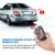 Германия Шпион Bluetooth ПРИЛОЖЕНИЕ Двухсторонняя Автомобильная Сигнализация Запуск Двигателя 2 ЖК Пульт Дистанционного Управления 5000M PKE Security Keyless Entry GasolineDiesel 862