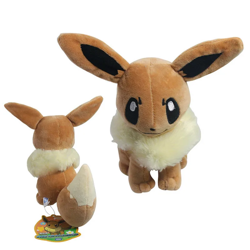 Umbreon Eevee Espeon Jolteon Vaporeon Glaceon Leafeon Squirtle Jigglypuff Животное мультфильм мягкая плюшевая игрушка куклы - Color: Burgundy