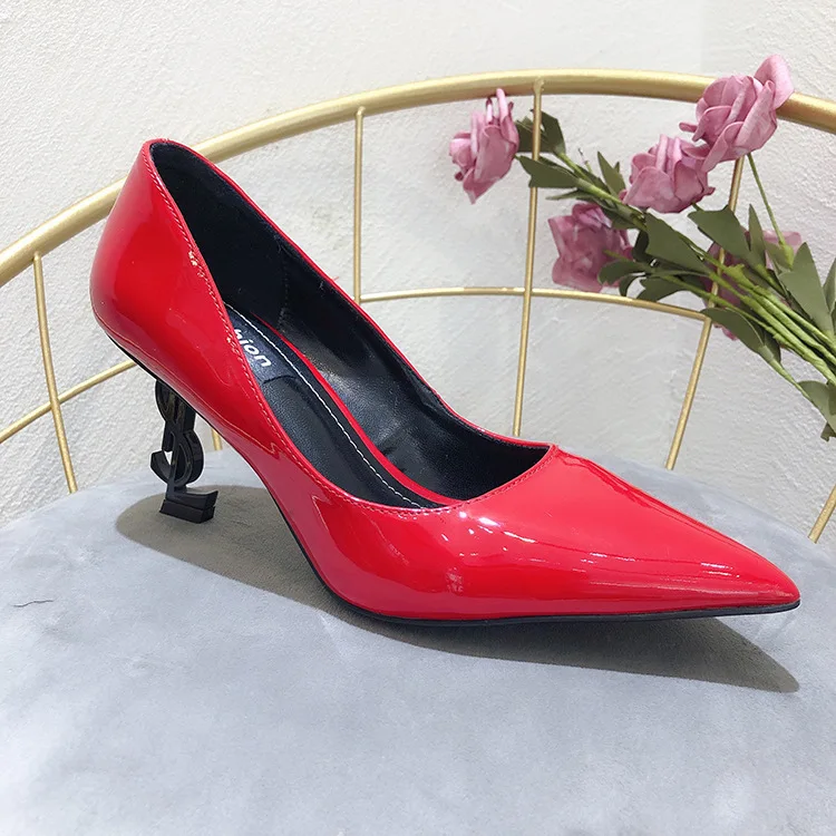 

Women's High Heels 2019 New Style Europe And America Early Spring Pointed-Toe Thin Heeled Fashion WOMEN'S Shoes