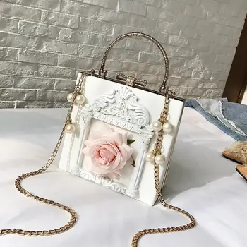 

Hand Ladies Crossbody Bags For Women Leather Luxury Handbags Designer Female Shoulder Bag Tote Pink White Evening Clutch Bags
